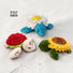 Flower Turtle Crochet Pattern Bundle