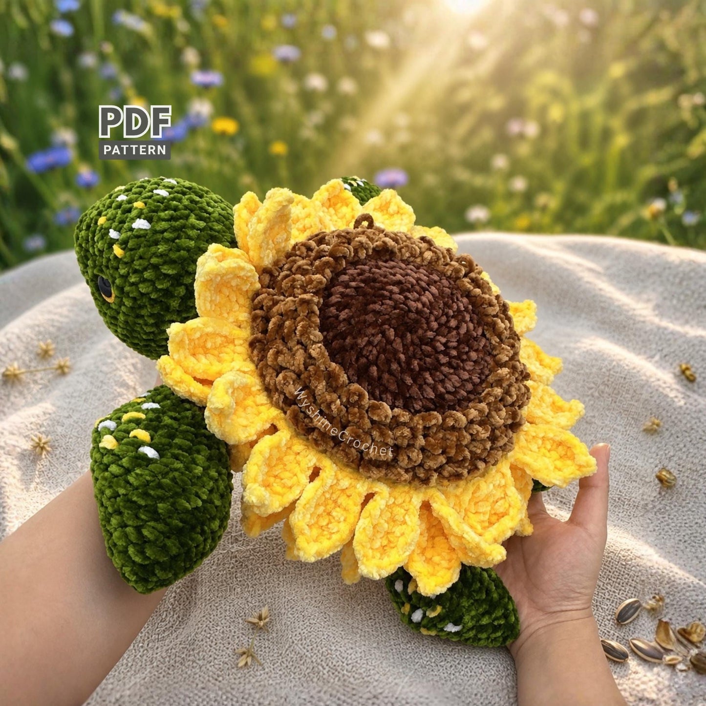 Flower Turtle Crochet Pattern Bundle - product photo 10 of 10