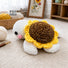 Baby Sunflower Turtle Crochet Pattern