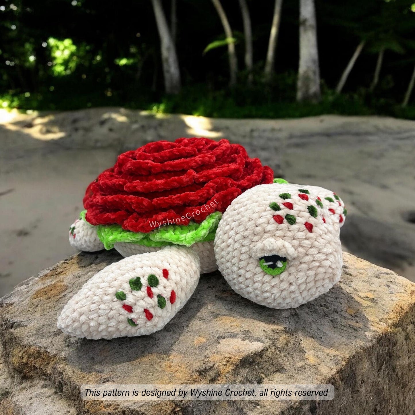 Flower Turtle Crochet Pattern Bundle - product photo 8 of 10