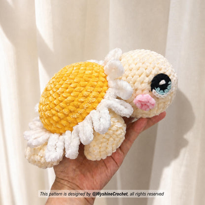 Baby Daisy Turtle Crochet Pattern - product photo 3 of 6