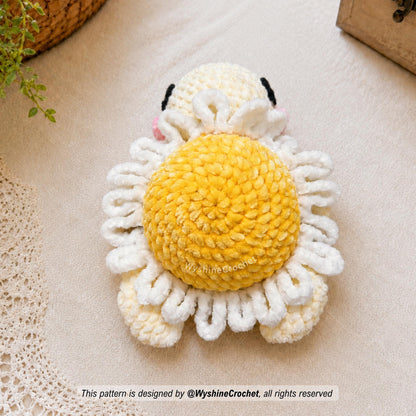 Mom & Baby Daisy Turtle Crochet Pattern Bundle - product photo 7 of 10