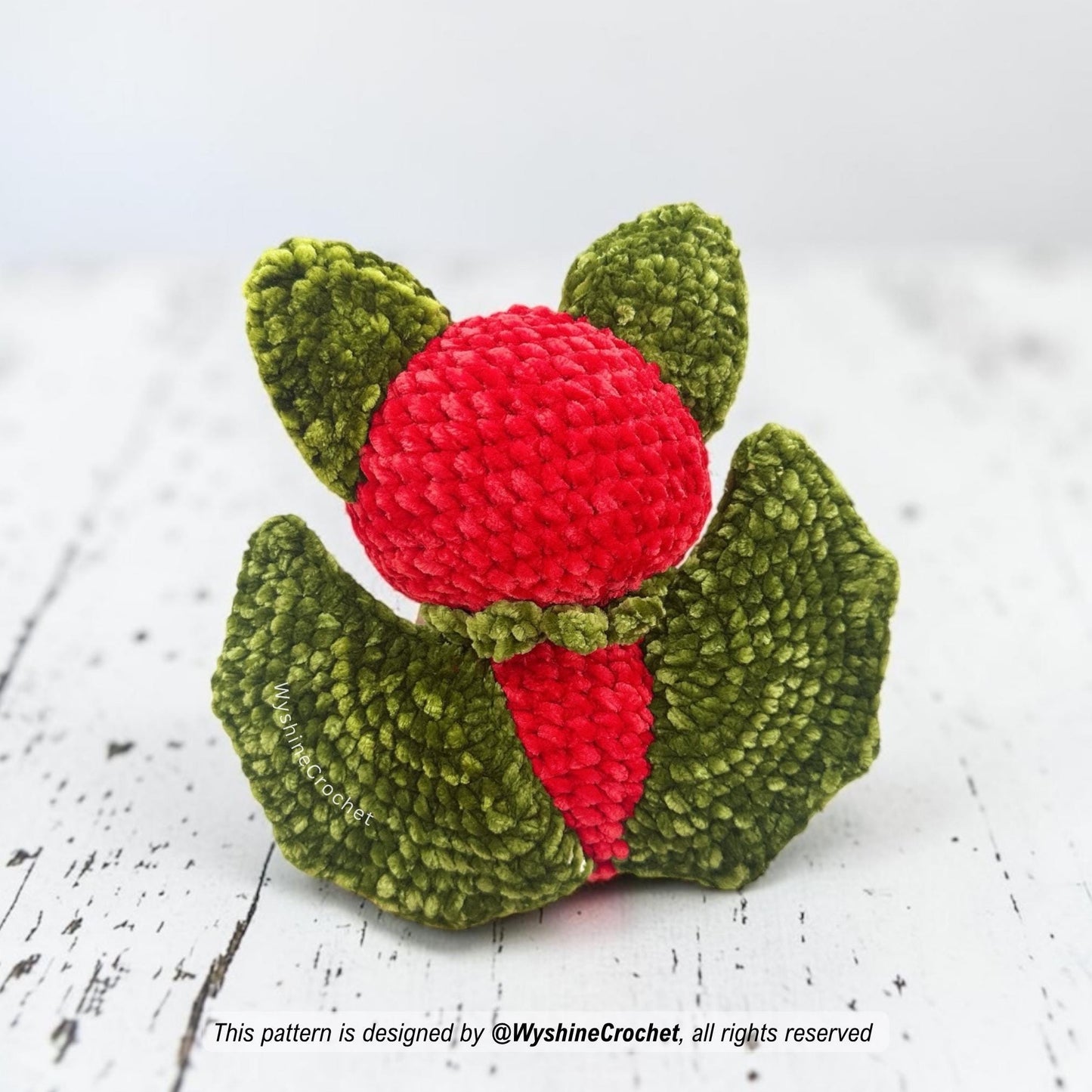 Watermelon Bat Crochet Pattern - Fall Decor Amigurumi - product photo 2 of 7