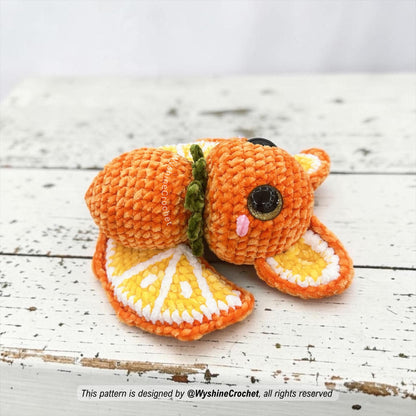 Orange Bat Crochet Pattern - Autumn Amigurumi Decor - product photo 9 of 9