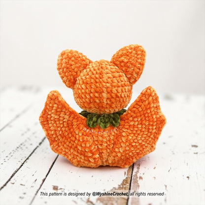 Fruit Bat Crochet Pattern Bundle - 4-in-1 Halloween Amigurumi Set - product photo 10 of 10