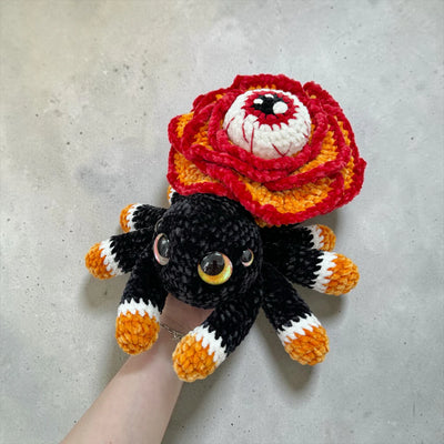 Rose Eye Spider Crochet Pattern